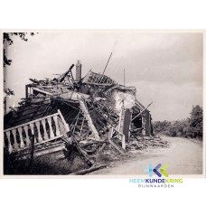 Pannerden scheepswerf in 1945 huis van Wortelboer Coll. J.van Ingen